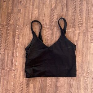 LULULEMON BLACK ALIGN TANK TOP SIZE 6 *SLIGHT STAIN*